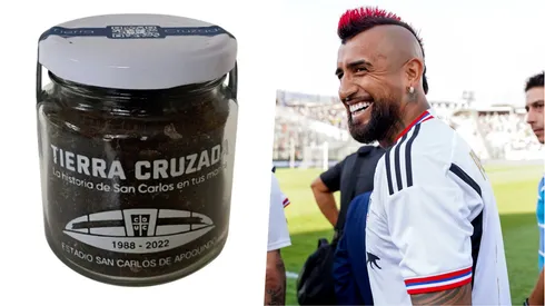 Arturo Vidal habló de la tierra cruzada que vende la UC a sus hinchas.
