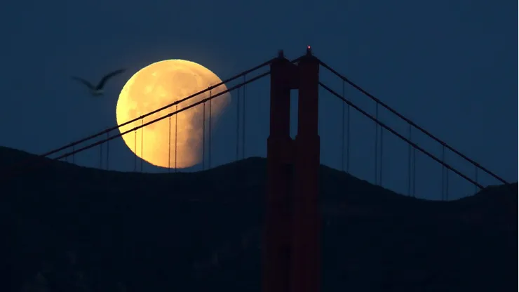 Luna azul.