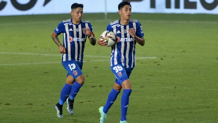 Darío Osorio hizo su primer gol en la U ante Colo Colo.