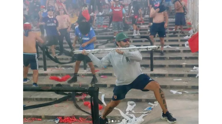 El Superclásico del primer semestre tuvo estas lamentables imágenes