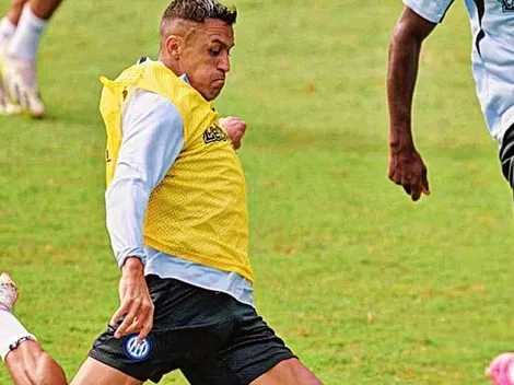 Alexis Sánchez ya entrena con el Inter de Milán