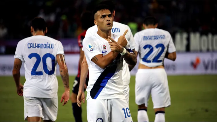 Lautaro Martínez comanda triunfo del Inter ante Cagliari.