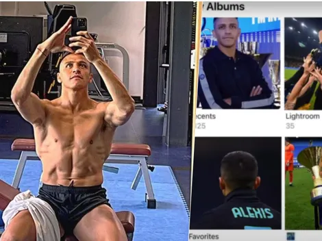 Alexis exhibe las carpetas de fotos de su iPhone