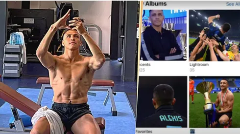 Alexis muestra las fotos más preciadas que tiene en su celular