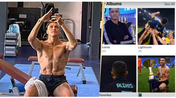 Alexis muestra las fotos más preciadas que tiene en su celular