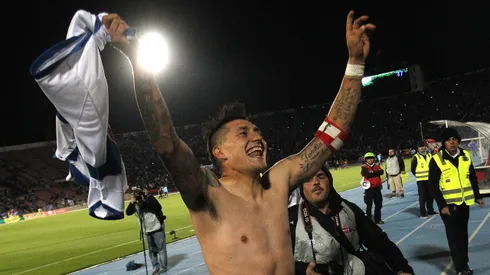 Nico Castillo le dedicó aplausos a Luis Felipe Hernández, un joven atacante de la UC que se parece mucho al renquino.