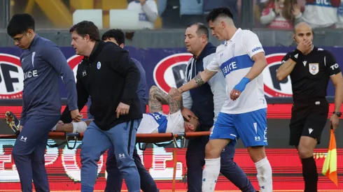 Mena tuvo que pasar por el pabellón tras una terrible doble fractura. | Foto: Archivo