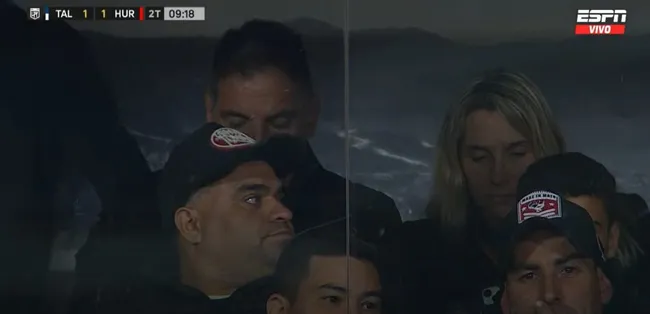 Eduardo Berizzo en el estadio Mario Alberto Kempes de Córdoba. (Captura ESPN).