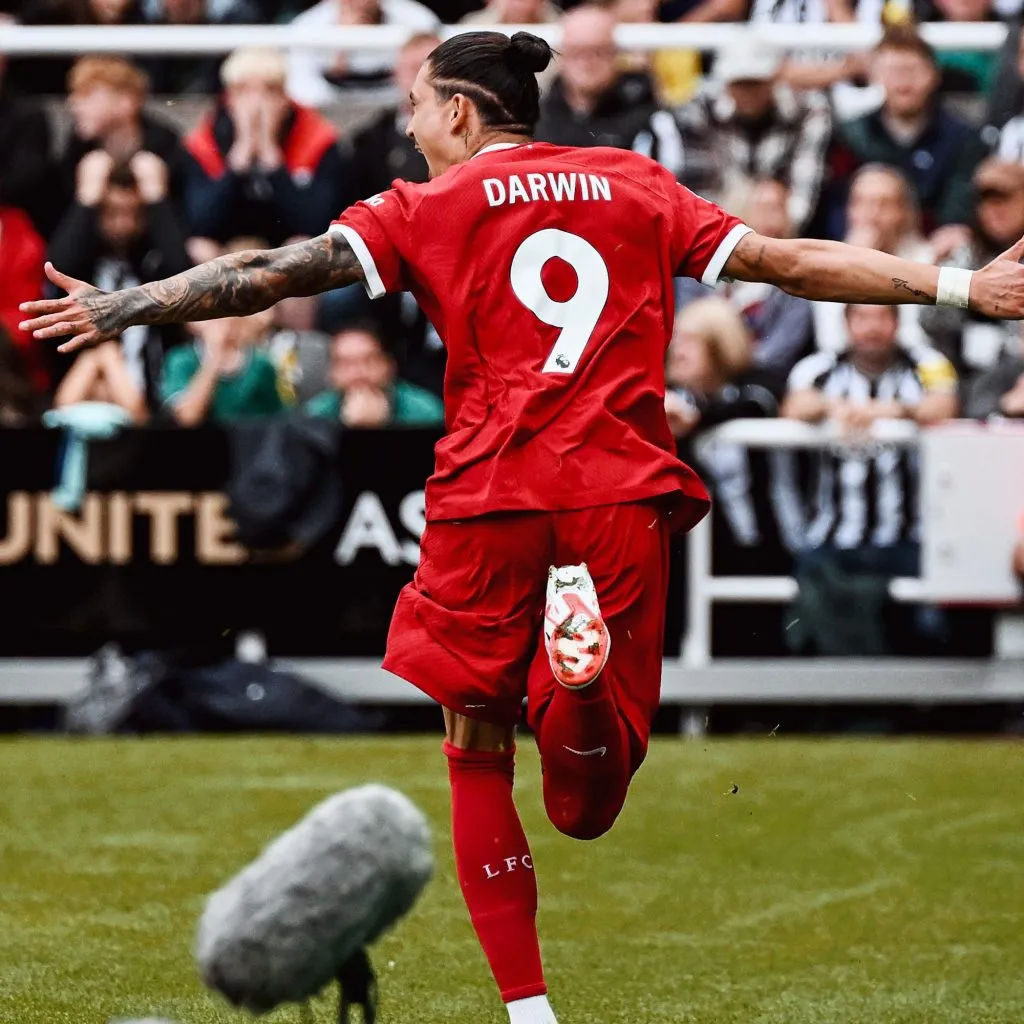 El uruguayo ingresó en los 77 para la remontada de su equipo. Foto: Liverpool.