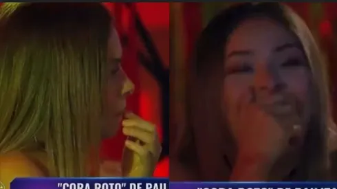 Así fue la reacción de Skarleth a la canción de Pailita.
