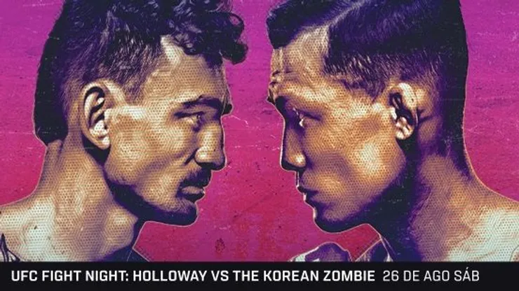 Holloway y Sung Jung se miden en la estelar de UFC Singapur.