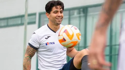 Víctor Dávila ingresó desde el banquillo y se estrenó con el CSKA Moscú.