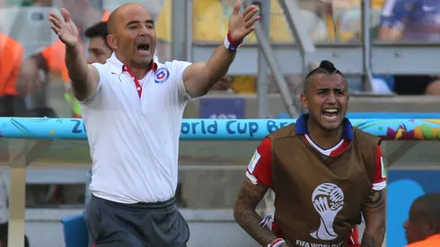 Vidal trapea el piso con Sampaoli y le saca en cara que jugó Brasil 2014 lesionado.