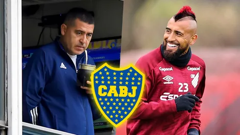 Vidal le mandó un claro mensaje a Juan Román Riquelme.