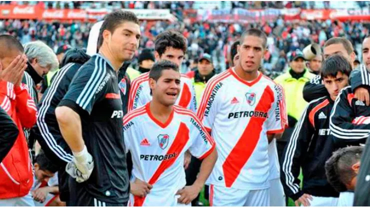 La camiseta del 2023 que usará River es igual a la del 2011.