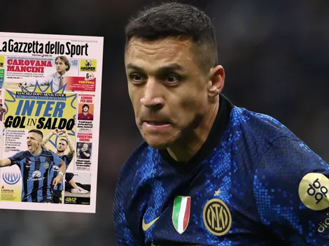Chaquetera portada de La Gazzetta a Alexis