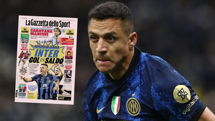Regreso de Alexis a Inter es portada en Italia.