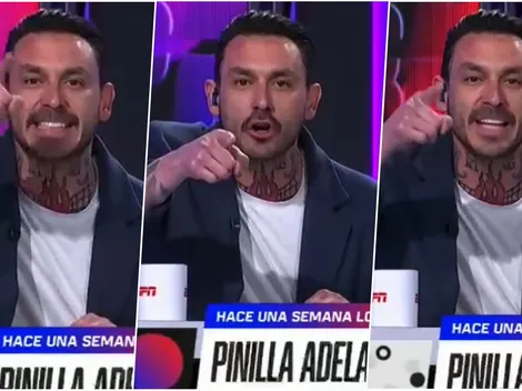 El dedo de Pinilla: furioso tras golpear con el fichaje de Alexis a Inter