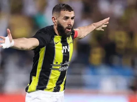 Benzema anota su primer gol en Arabia y le tapa la boca a DT mala onda