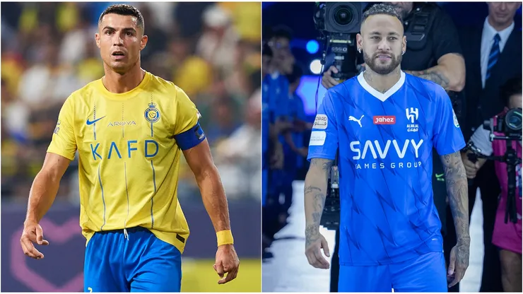 Cristiano Ronaldo y Neymar representarán a Arabia en Champions de Asia.