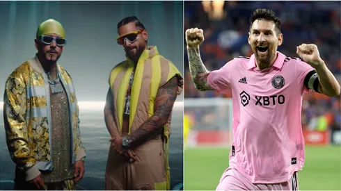 Tres potencias se unen: Maluma y Yandel en la música, junto a Lionel Messi.
