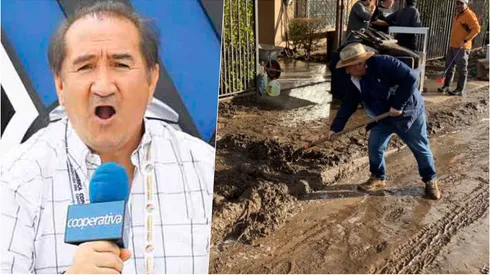 El reconocido relator fue en ayuda de familiares y amigos