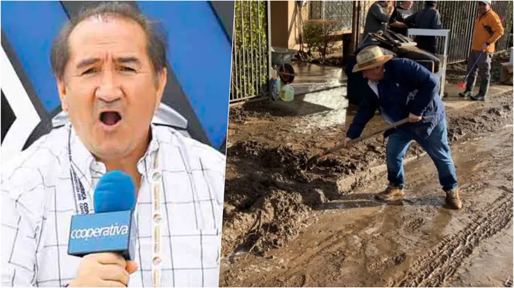 El reconocido relator fue en ayuda de familiares y amigos