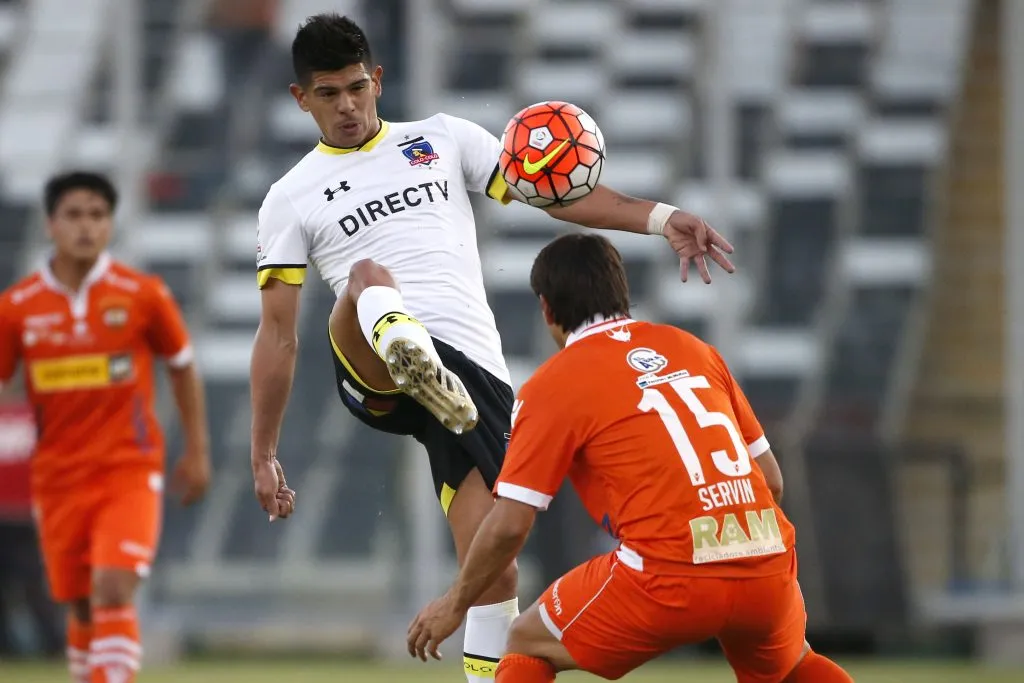 Colo Colo festejó ante Cobreloa la úlitma vez que se vieron las caras. Fue en los cuartos de final de la Copa Chile 2016, donde los albos ganaron en la ida y vuelta de la llave. | Foto: Photosport.