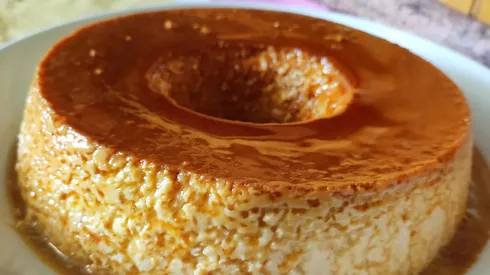 Receta de leche asada.