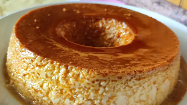 Receta de leche asada.