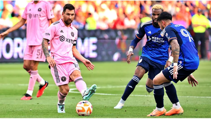 Messi fue la figura en el triunfo del Inter Miami sobre Cincinnati.