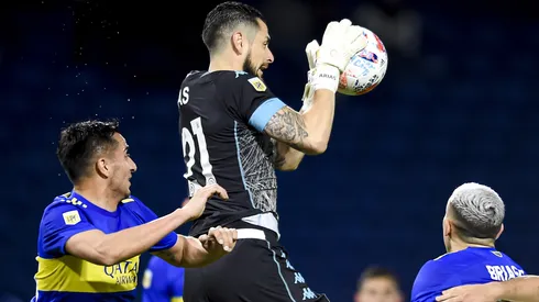 Racing de Arias contra Boca por Copa Libertadores.
