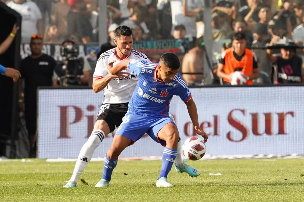 Ramiro González no podrá jugar en el Superclásico 194 entre Colo Colo y Universidad de Chile. | Foto: Guillermo Salazar.