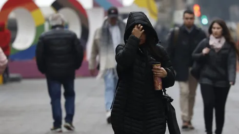 Frío en Santiago