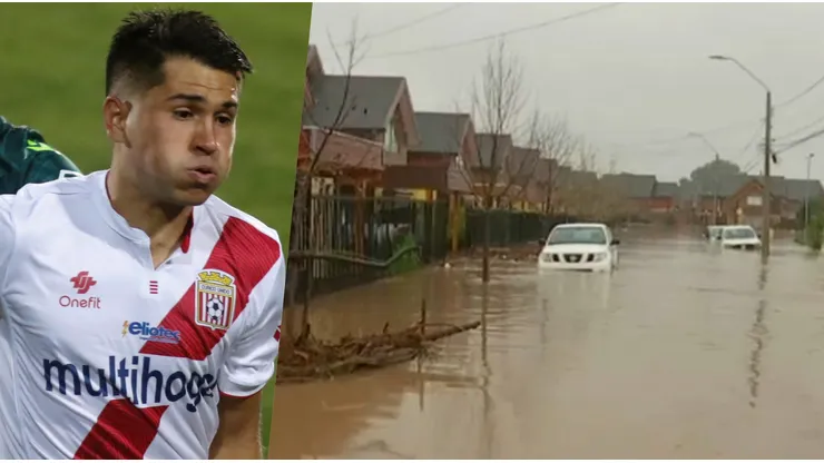 El sector de Parque Zapallar quedó devastado por las lluvias en Curicó.