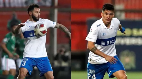 Parot y Mena comparten la banda izquierda de Universidad Católica.