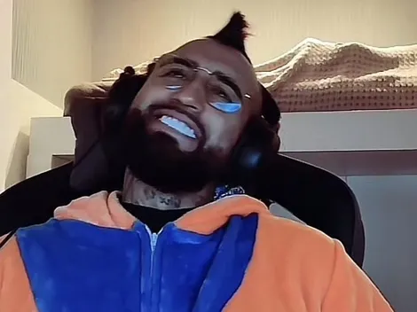 Arturo Vidal disfruta de sus ratos libres en Twitch