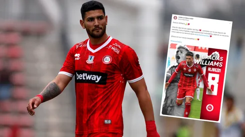 Lucas Passerini sentido con La Calera en despedida de ex compañero.