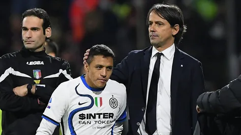 El entrenador de Inter tuvo una particular conversación con Alexis.