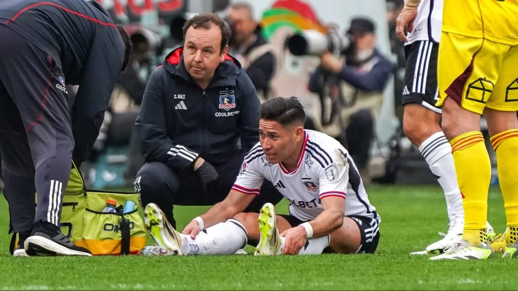 Óscar Opazo arrastraba molestias desde el duelo con la UC en Copa Chile. Ahora está listo para volver a la acción en Colo Colo. Foto: Guille Salazar, RedGol.