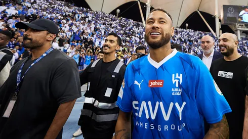 Neymar fue presentado el fin de semana como jugador de Al-Hilal.
