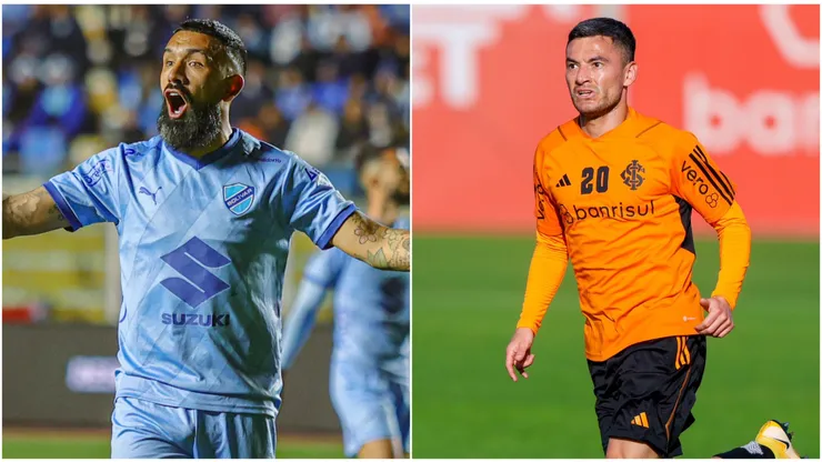 Bolívar de Ronnie Fernández e Inter de Porto Alegre, de Charles Aránguiz, protagonizan la ida de cuartos de final de la Copa Libertadores.