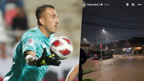 Cerda tuvo que luchar para que el agua no se meta en su casa.