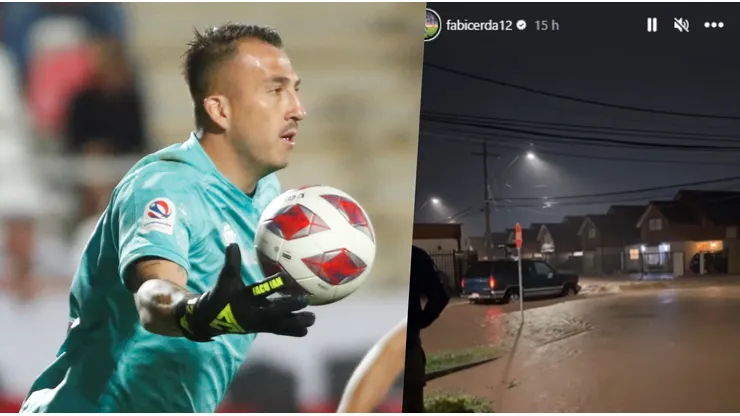 Cerda tuvo que luchar para que el agua no se meta en su casa.