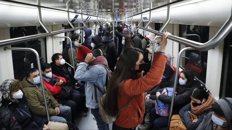 Metro de Santiago para este 11 de septiembre.