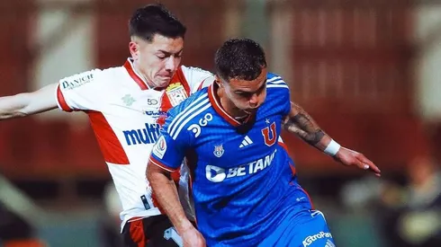 Vicente Fernández fue titular ante Curicó Unido.