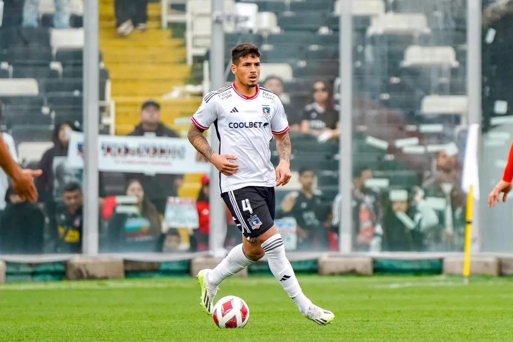 Alan Saldivia se ha transformado en todo un refuerzo para Colo Colo en esta temporada 2023. | Foto: Guillermo Salazar.