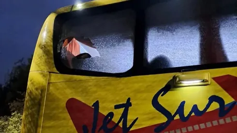 Los jugadores de Universidad Católica corrieron peligro.