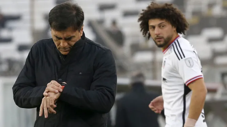 Gustavo Quinteros tuvo otro diálogo fuerte con Maxi Falcón en la victoria de Colo Colo ante la UC.