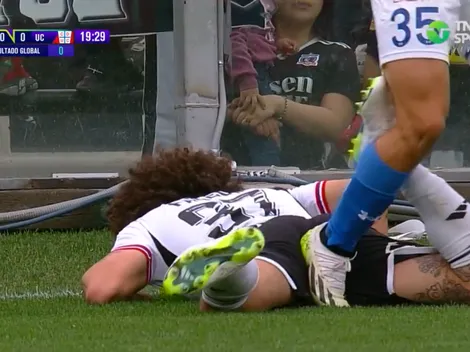 Peluca queda tirado tras un roce con Montes: "Pisotón en la nalga"